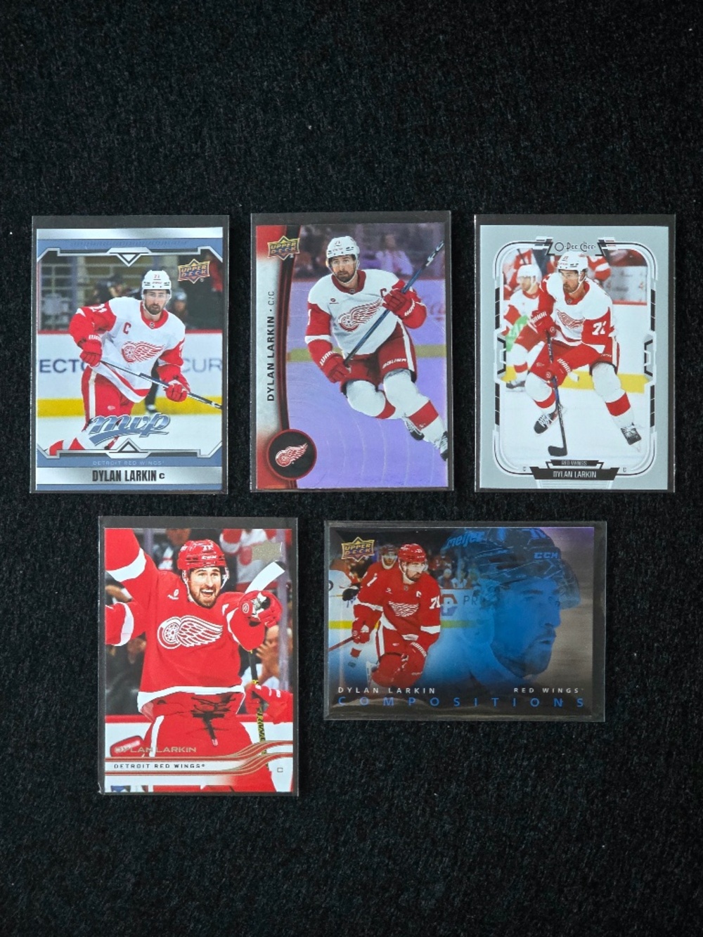 🛞 Dylan Larkin NHL Trading Card Lot